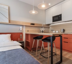 Studio Large 26,3 закатное солнце в Well