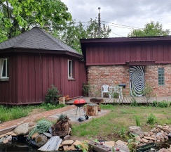 Коттедж-юрта на 2+1 гостей в Тарховка