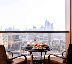 Люкс Prestige с 2 комнатами с видом на город в Mercure Barsha Heights