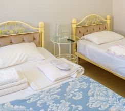 Делюкс с двумя односпальными кроватями в Энергетик