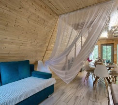 Светлое шале Большое №5 в Рай в шалаше