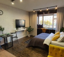 1-комнатные апартаменты улучшенные в Мириады