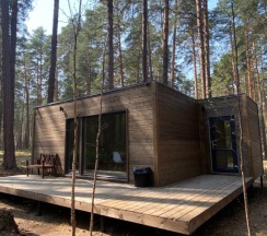 Семейный коттедж с красивым видом из окна в Vinder Village