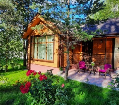 Двухместная студия Standard с красивым видом из окна двуспальная кровать в Усадьба Коноваловых