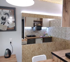 1-комнатные апартаменты студия с двухъярусной кроватью #3 в Easy Studio на улице Пушкинская