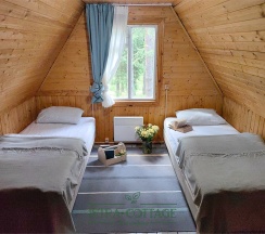 Дом с Закрытой верандой и камином в IstraCot&SPA