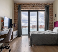 Deluxe студия с видом на реку в Sv Loft Apart