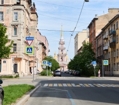 Квартира в Апартаменты на ул. Боровая 34/24 лит. Б