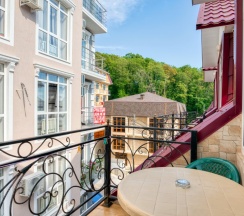 Двухместный номер Standard с балконом 2 отдельные кровати в Аист