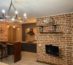 Четырёхместные апартаменты c 1 комнатой в Apart Den City Center Apartments