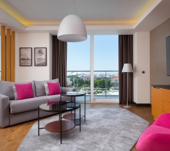 Люкс с видом на море в Radisson Collection Paradise Resort & SPA Sochi
