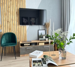 1-комнатные апартаменты люкс в Zavidovo design apartment (Апартаменты дизайн Завидово)
