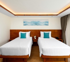 Двухместное бунгало Deluxe с видом на море 2 отдельные кровати в Отель Saii Phi Phi Island Village