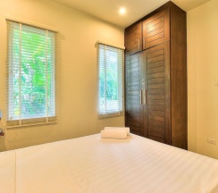 Двухместная вилла двуспальная кровать в Sun Paradise Villas Karon