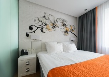 Комната улучшенная с 1 двуспальной кроватью в Ahotels design style