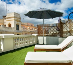 Двухместный номер Terrace Arenal Street 2 отдельные кровати в Hotel Moderno