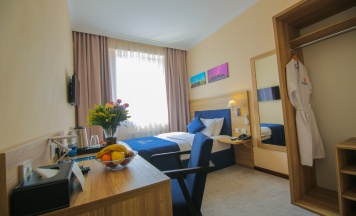 Одноместный номер Comfort с видом на город в Rayan Hotel Osh