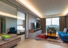 Апартаменты с 2 комнатами с видом на сад в Maitria Hotel Rama 9 Bangkok