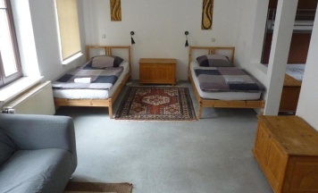 Кровать в общем номере в 404-Hostel