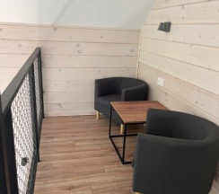 "FAMILY" Дом семейный 70 кв.м на 4+3 гостя / Вторая линия в Priroda