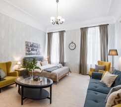 2-комнатные апартаменты студия в GMApartments (ДжиЭмАпартментс) на улице Большая Дмитровка 22 строение 1