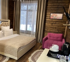 Номер стандарт с 1 двуспальной кроватью без балкона в Konak house