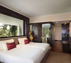 Двухместный полулюкс Wellness Deluxe 2 отдельные кровати в Anantara Riverside Bangkok Resort