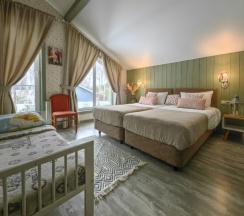 Коттедж《Шебби шик》с сауной и "Банным чаном" (расположен в Логиново) в Сканди хаус