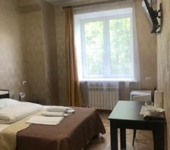 Номер стандарт с 1 двуспальной кроватью в Лидия