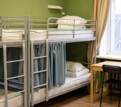 Спальное место в общем 10-ти местном номере в Story Hostel