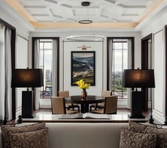 Двухместный люкс St. Regis с балконом двуспальная кровать в The St. Regis Astana