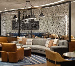Четырёхместный клубный номер Standard 2 отдельные кровати в Austin Marriott South