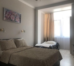 Номер стандарт с 1 двуспальной кроватью в Mon Michel