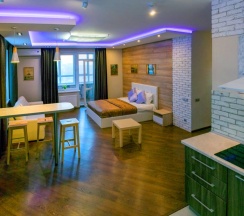 «Sky Apartment ЖК Манхэттен 16 этаж», Студия, Яковлева, 5, ID 74-057 в "ИннХоум Апартаменты"