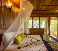 Бунгало с балконом и с видом на сад в Railay Garden View Resort