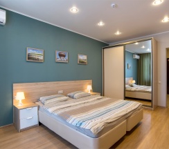 Однокомнатные двухместные апартаменты в Sibgat Apartments