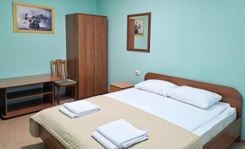 Номер эконом с 1 двуспальной кроватью в Smart Hotel KDO Ярославль