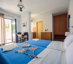 Одноместная студия (односпальная кровать) в Iliana Hotel