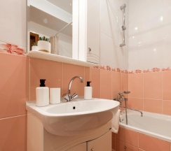 Трёхместные апартаменты с 2 комнатами в Апартаменты Bliss aparts: Centre-Rybinskaya 11