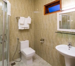 Бунгало c 1 комнатой с видом на сад в Hong Bin Bungalow Resort