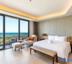 Двухместный номер Deluxe с видом на море (двуспальная кровать) в Oakwood Apartments Sanya