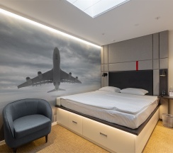 Улучшенный двухместный номер без окна (SMART Superior NW) в Maxima Domodedovo Hotel