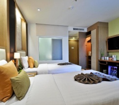 Двухместный номер Superior 2 отдельные кровати в ASHLEE Plaza Patong Hotel & Spa