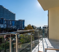 Двухкомнатные апартаменты LUX (5 этаж) в Real Apartments Sochi