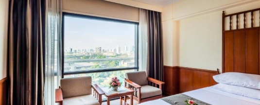Двухместный номер Executive двуспальная кровать в Bangkok Palace Hotel