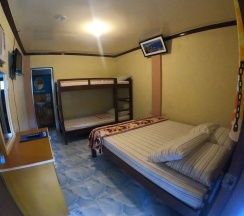 Одноместный номер Economy двуспальная кровать в Bohol Sea Breeze Cottages & Resort