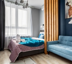 1-комнатные апартаменты студия Волоколамское шоссе, 71/22к2 в InHome24 (ИнХоум24) на шоссе Волоколамское 71/22 корпус 2
