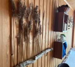 Номер с двуспальной кроватью и панорамным окном (вид на море) в Яндова губа