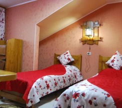 Номер стандарт с 2 односпальными кроватями в Медведь