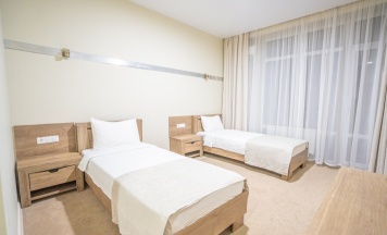 Двухкомнатный коннект с видом на море в Dream hotel Anapa